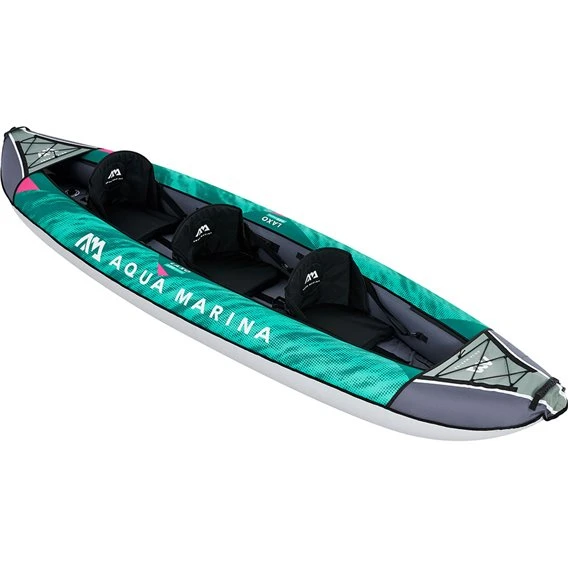 Aqua Marina Laxo 380 Kajak Für 3 Personen Set Mit Paddel Und Pumpe 1 Aqua Marina Laxo 380 Kajak Für 3 Personen Set Mit Paddel Und Pumpe