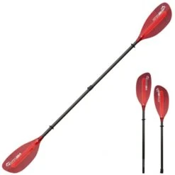 ExtaSea Pro-XL Carbon Vario Doppelpaddel | 220-240cm | 2-teilig | Red
