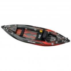 ExtaSea Race 285 1er Kajak Aufblasbar Drop-Stitch Schlauchboot Kajak Rot -Paddel Verkauf extasea race 285 1er kajak aufblasbar drop stitch schlauchboot kajak rot 3