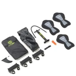 Extasea Race 470 3er Drop-Stitch Kajak Aufblasbar Luftboot Schlauchboot Blau -Paddel Verkauf extasea race 470 3er drop stitch kajak aufblasbar luftboot schlauchboot blau 4