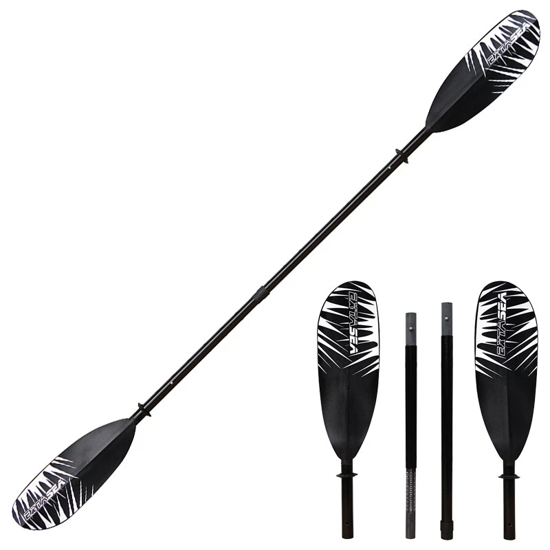 ExtaSea Safari Fiberglas Vario Doppelpaddel Kajak Paddel 4-teilig 2 ExtaSea Safari Fiberglas Vario Doppelpaddel Kajak Paddel 4-teilig – Bild 2