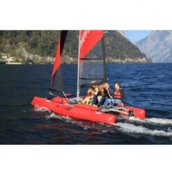Grabner Happy Cat Evolution Katamaran Sport Luftboot Segelboot -Paddel Verkauf grabner happy cat evolution katamaran sport luftboot segelboot 2