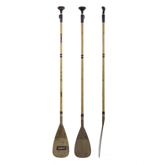 Jobe SUP Paddel Classic Fiberglaspaddel Bamboo 1 Jobe SUP Paddel Classic Fiberglaspaddel Bamboo
