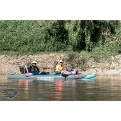 Kayaker AirTrek Pro 440 2er Drop Stitch Kajak Hochdruck Kajak -Paddel Verkauf kayaker airtrek pro 440 2er drop stitch kajak hochdruck kajak 5