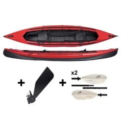 Nortik Scubi 2 XL Jubelpaket Mit 2 Paddeln Und Steueranlage